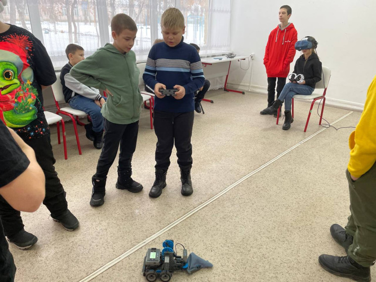 Рождественская встреча в центре «Точка роста».
